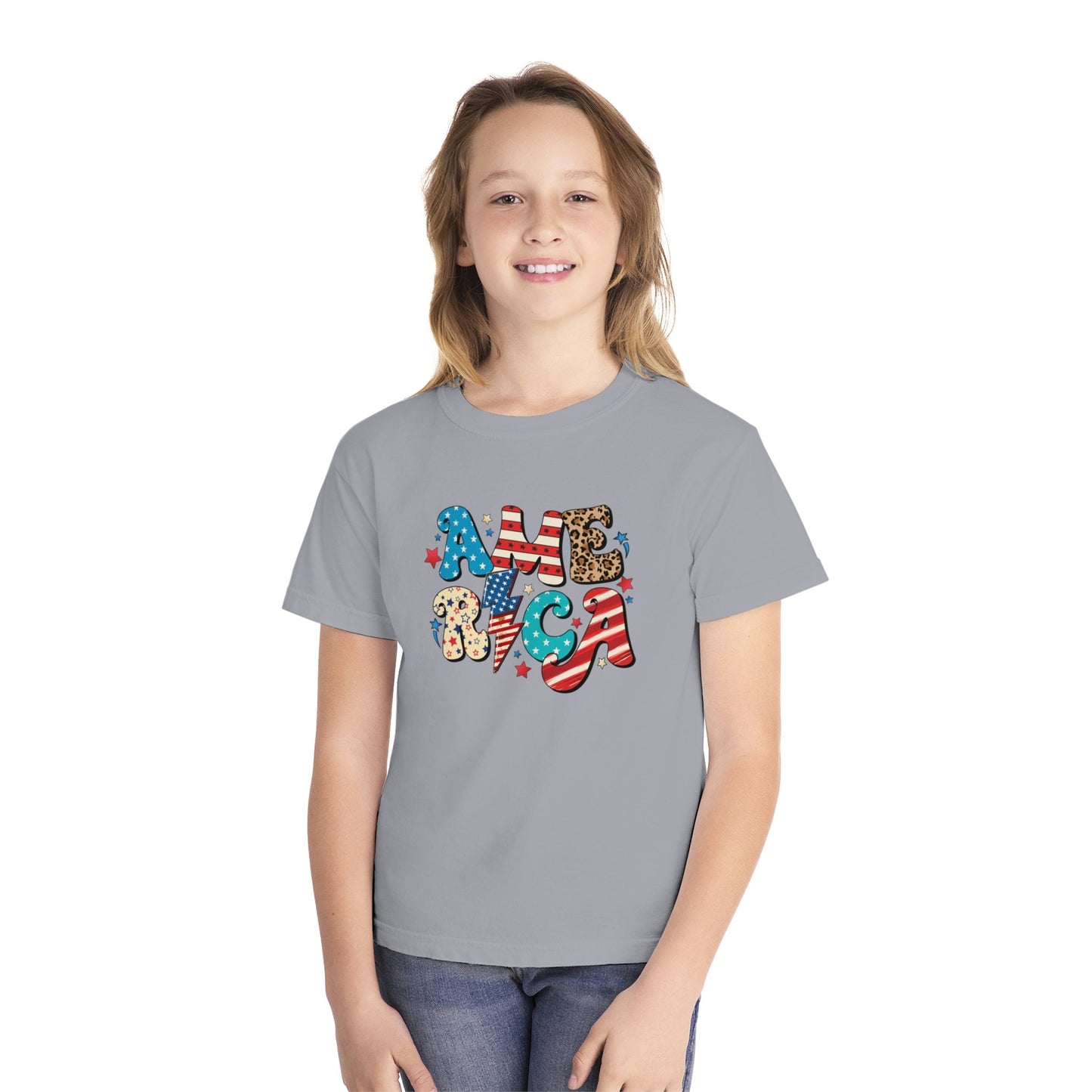 4th of July, Independence Day, Youth Midweight Tee