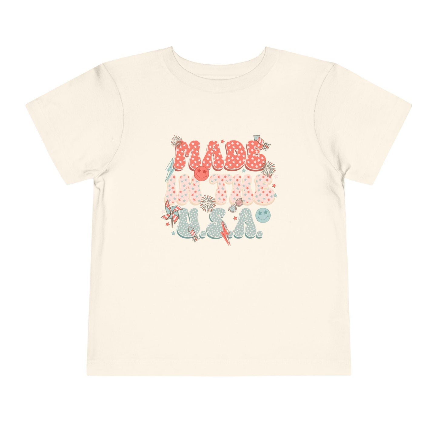 Independence day toddler tee, 4th of July toddler tee, Toddler Short Sleeve Tee