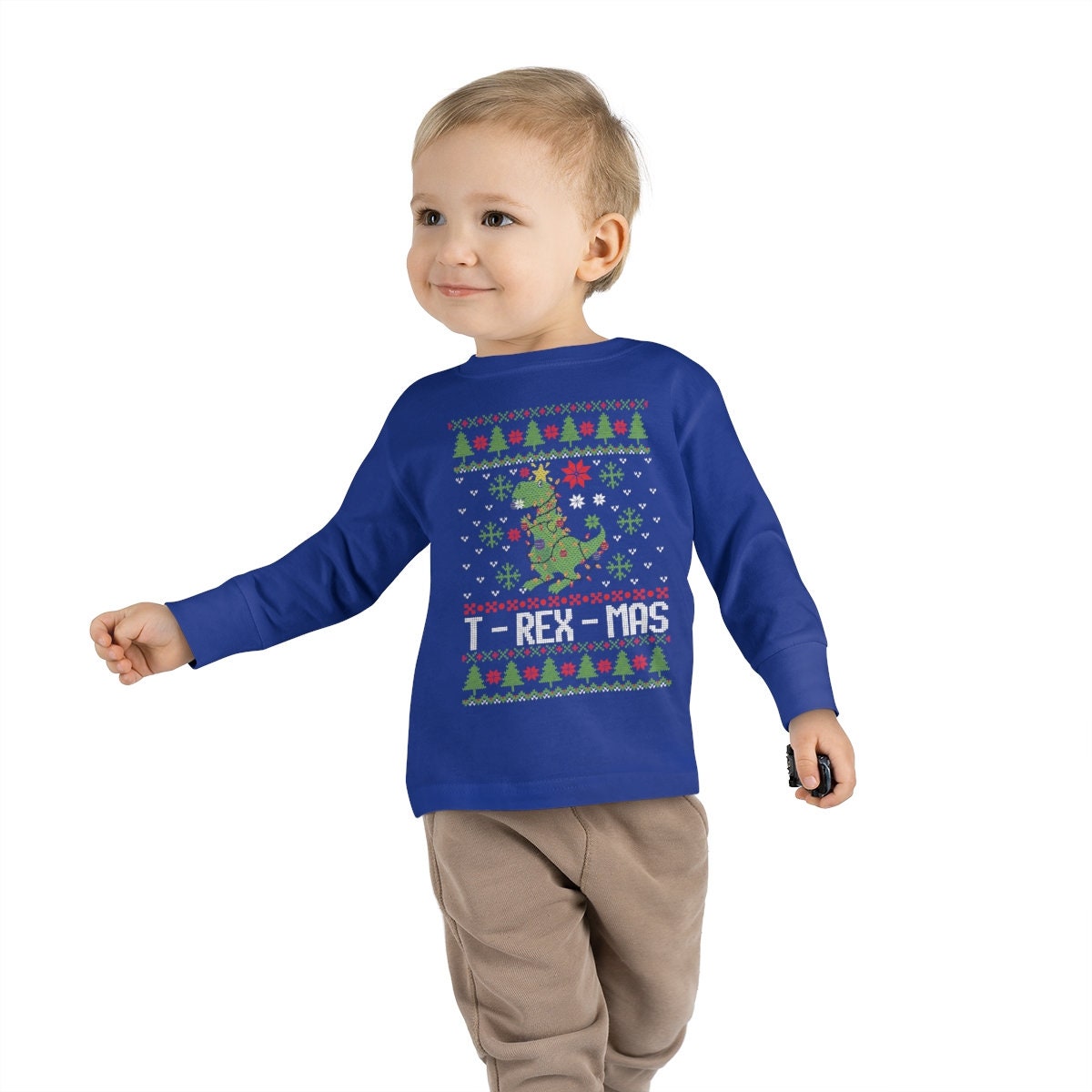 Ugly Christmas Toddler Long Sleeve Tee