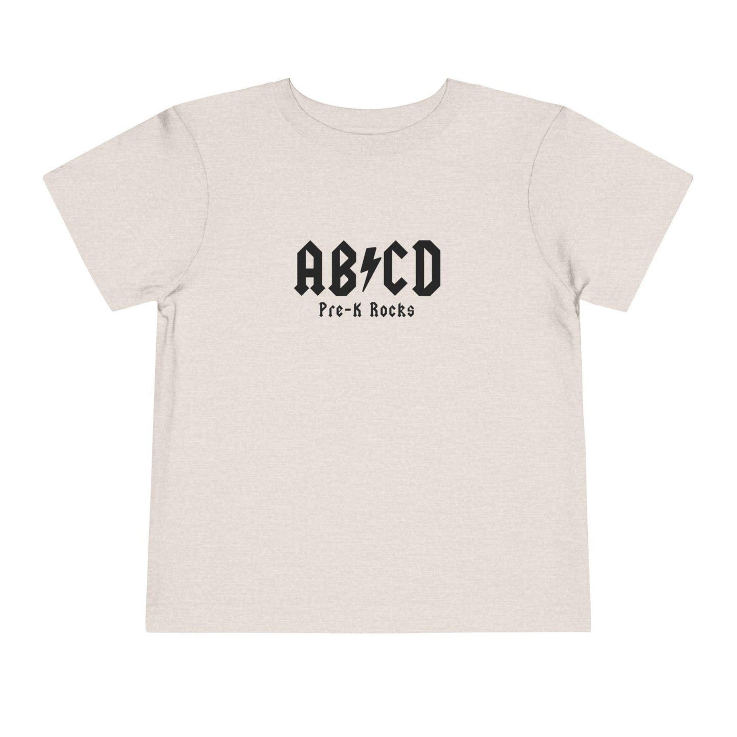 ABCD PreK rocks, Toddler Short Sleeve Tee