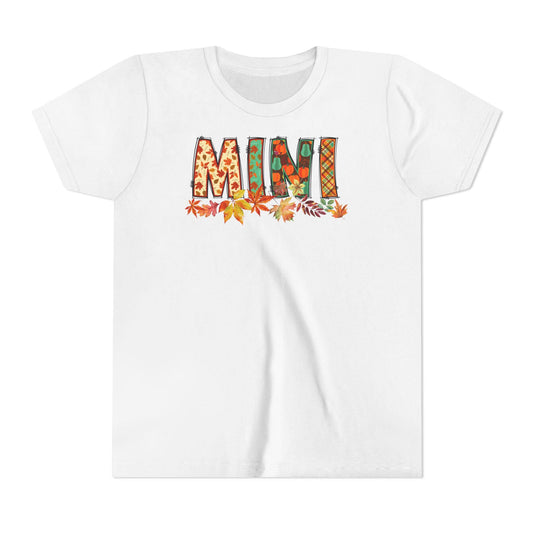 Mommy and Me Thanksgiving Shirt, Fall Pumpkins and Flowers