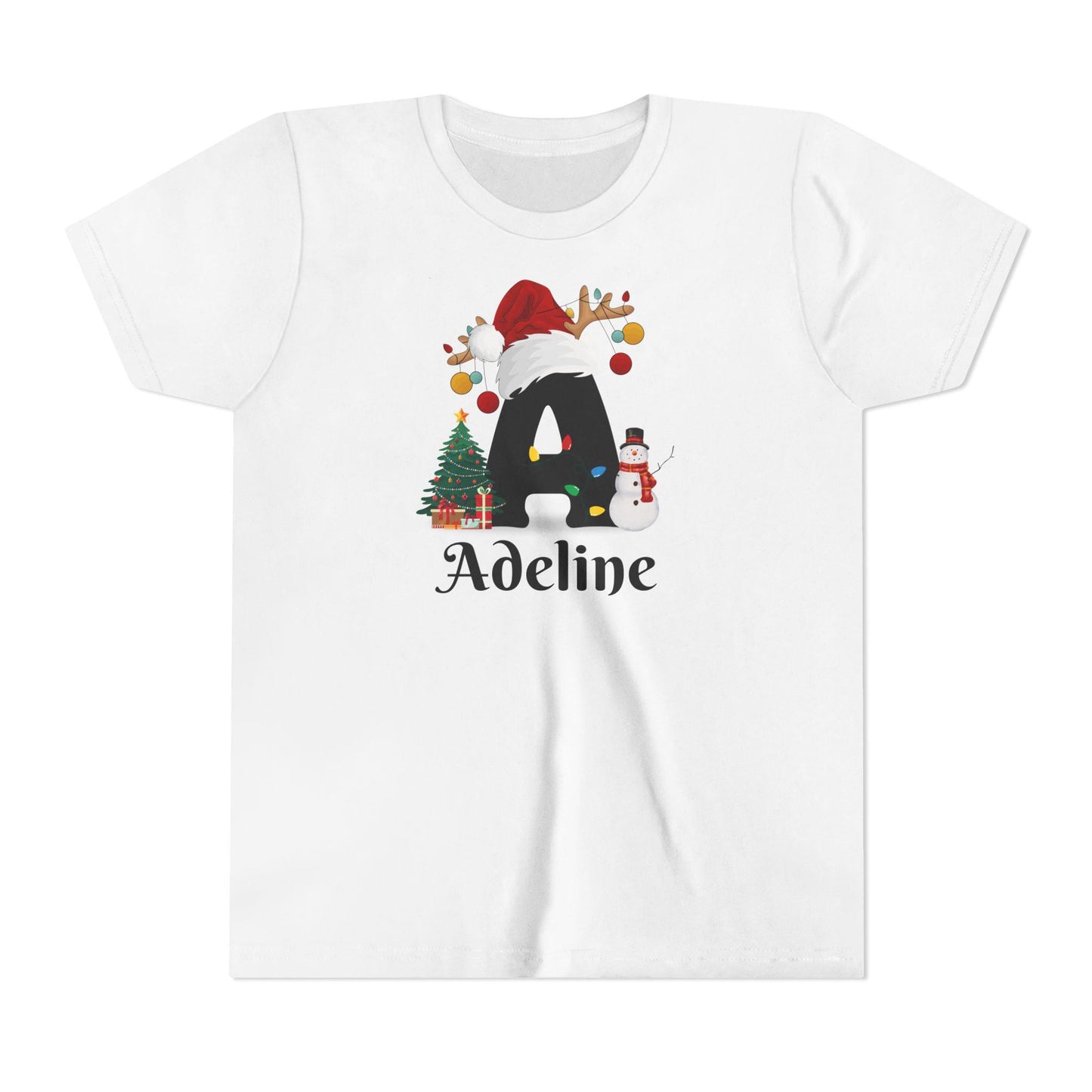 Family Christmas Shirt, Matching Holiday Tee, Custom Name Gift