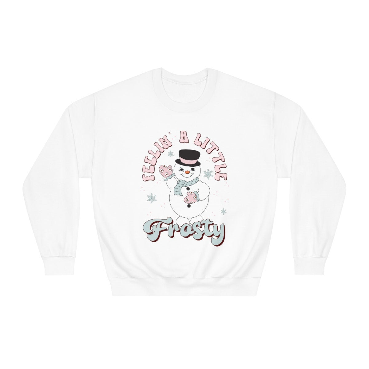 Christmas, Feeling a little Frosty Unisex DryBlend® Crewneck Sweatshirt