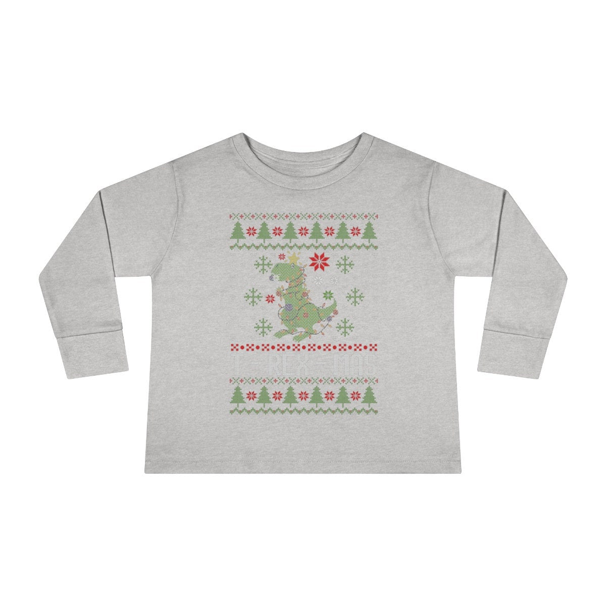 Ugly Christmas Toddler Long Sleeve Tee