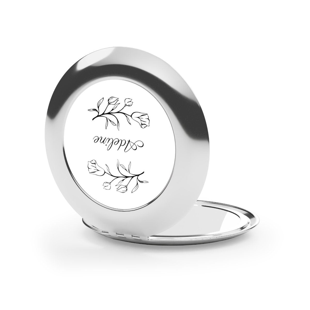 Personalized holiday gift, Bridesmaid gift Compact Travel Mirror bridal party gift ideas, pocket mirror