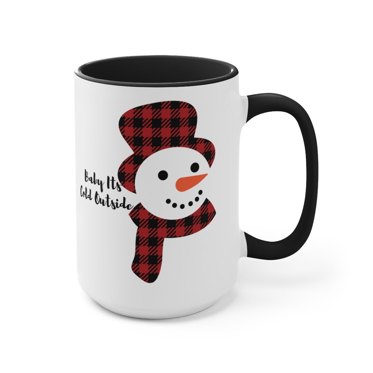 Two-Tone Coffee Mugs, 15oz