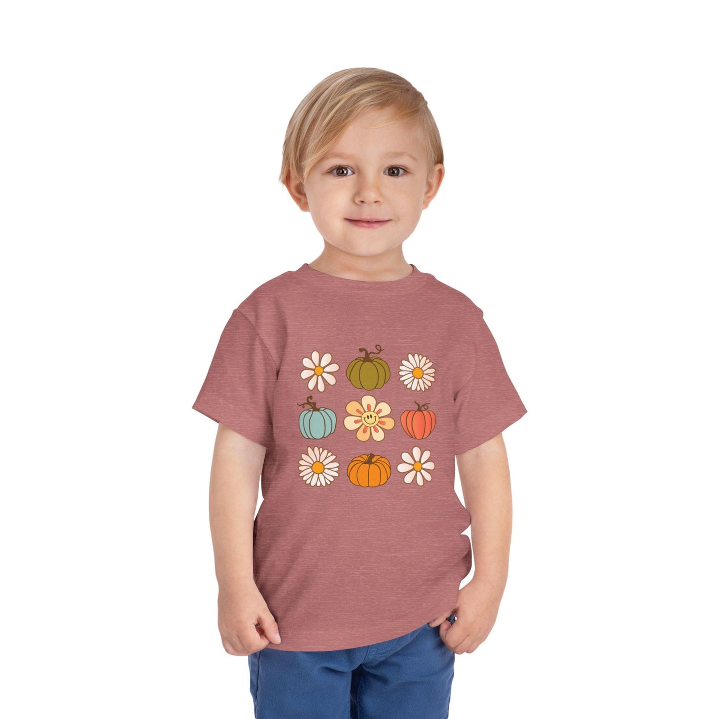 Autumn Pumpkin Toddler Shirt - Thanksgiving Kids Tee