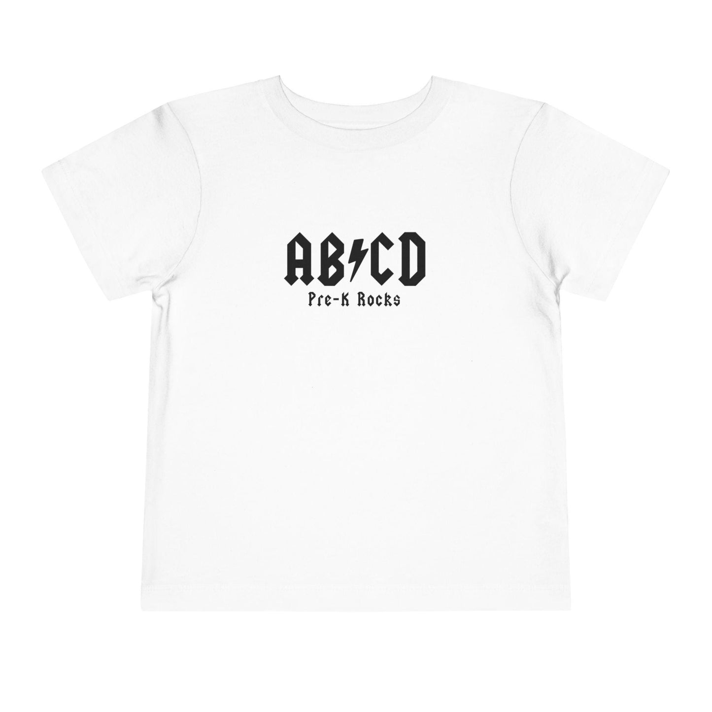 ABCD PreK rocks, Toddler Short Sleeve Tee