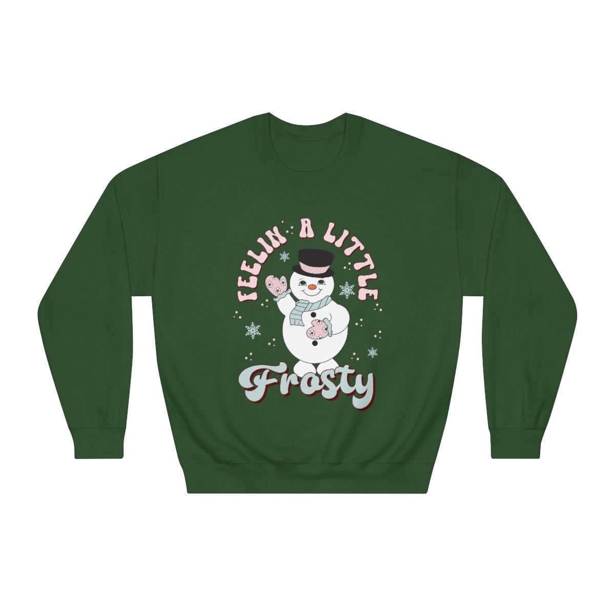 Christmas, Feeling a little Frosty Unisex DryBlend® Crewneck Sweatshirt