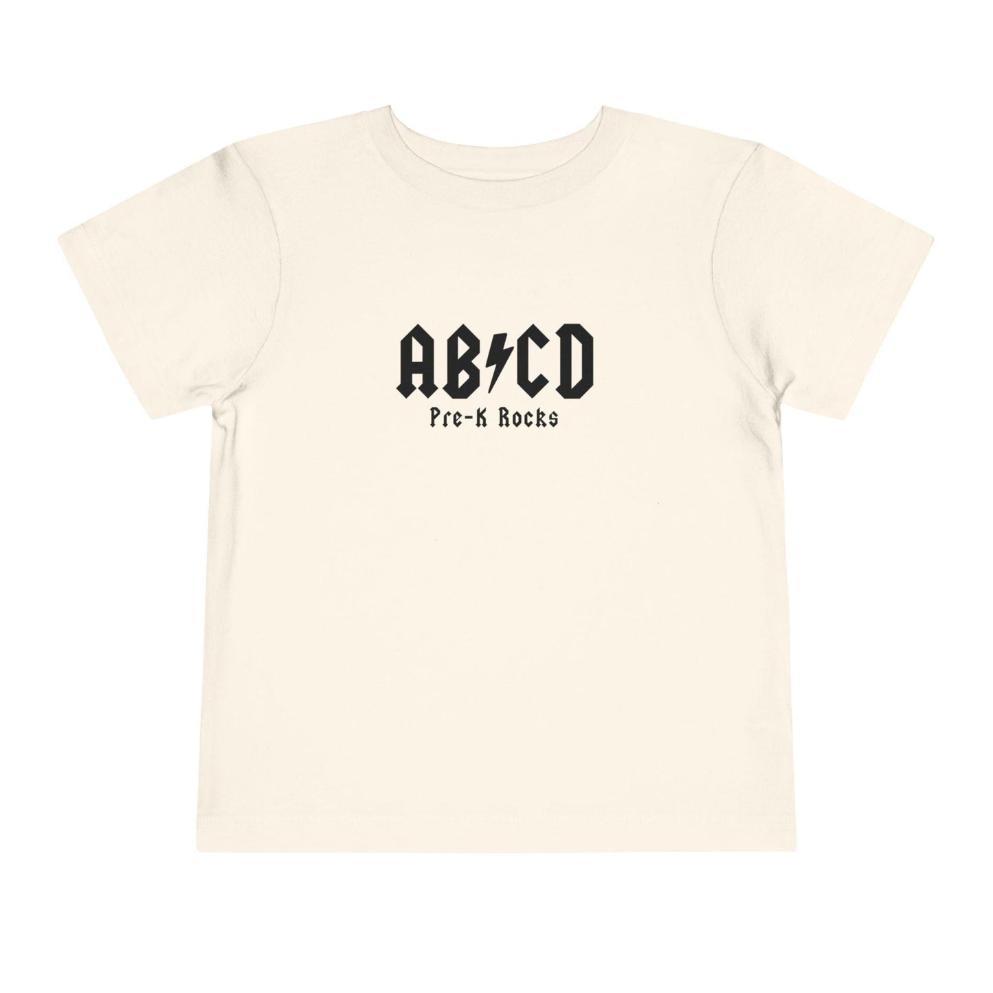 ABCD PreK rocks, Toddler Short Sleeve Tee