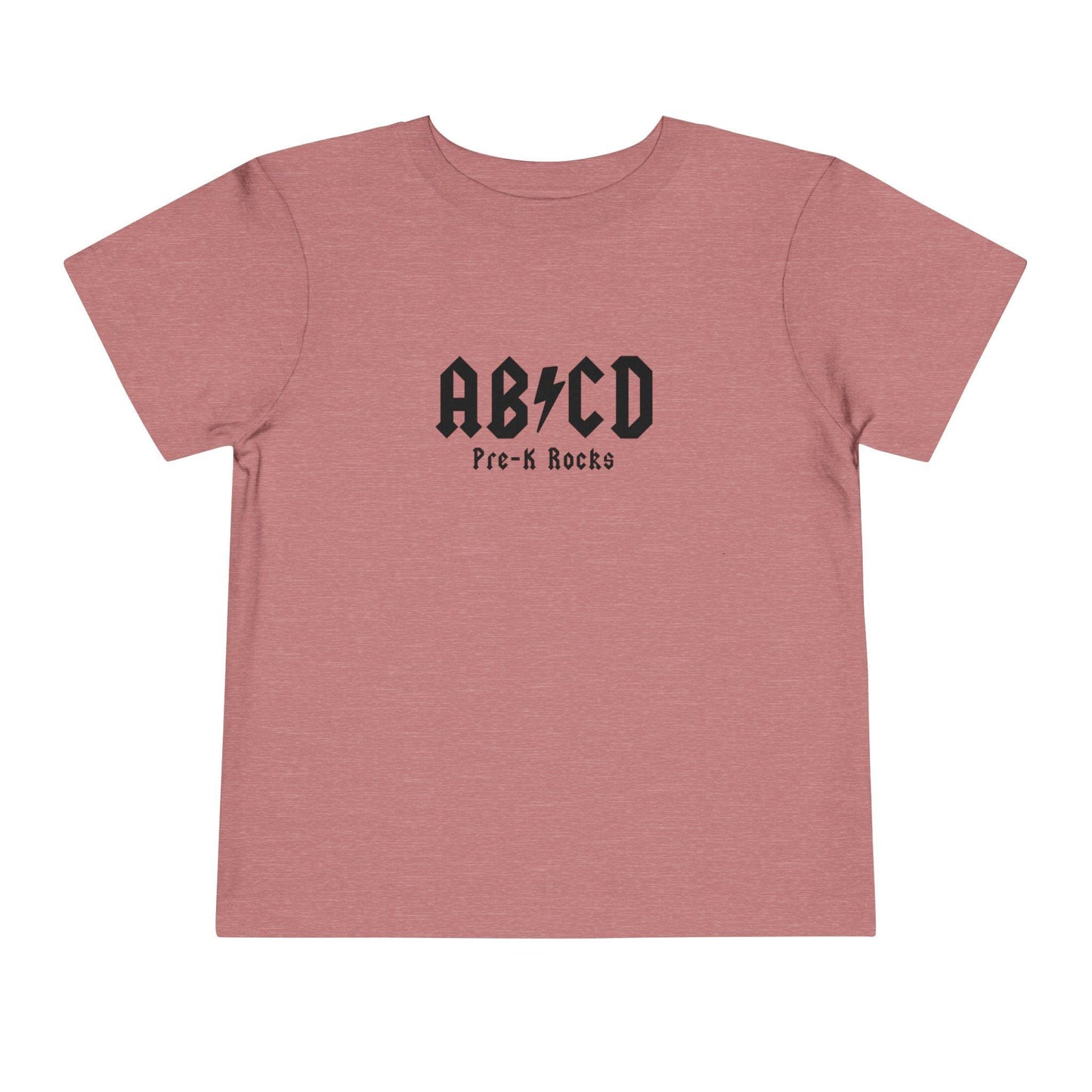 ABCD PreK rocks, Toddler Short Sleeve Tee
