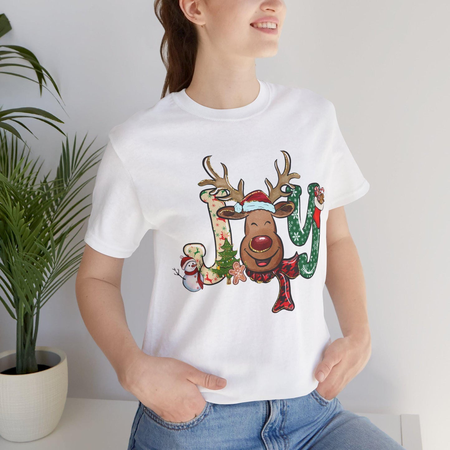 Christmas holiday teeshirt, Fun holiday shirt, Unisex Jersey Short Sleeve Tee