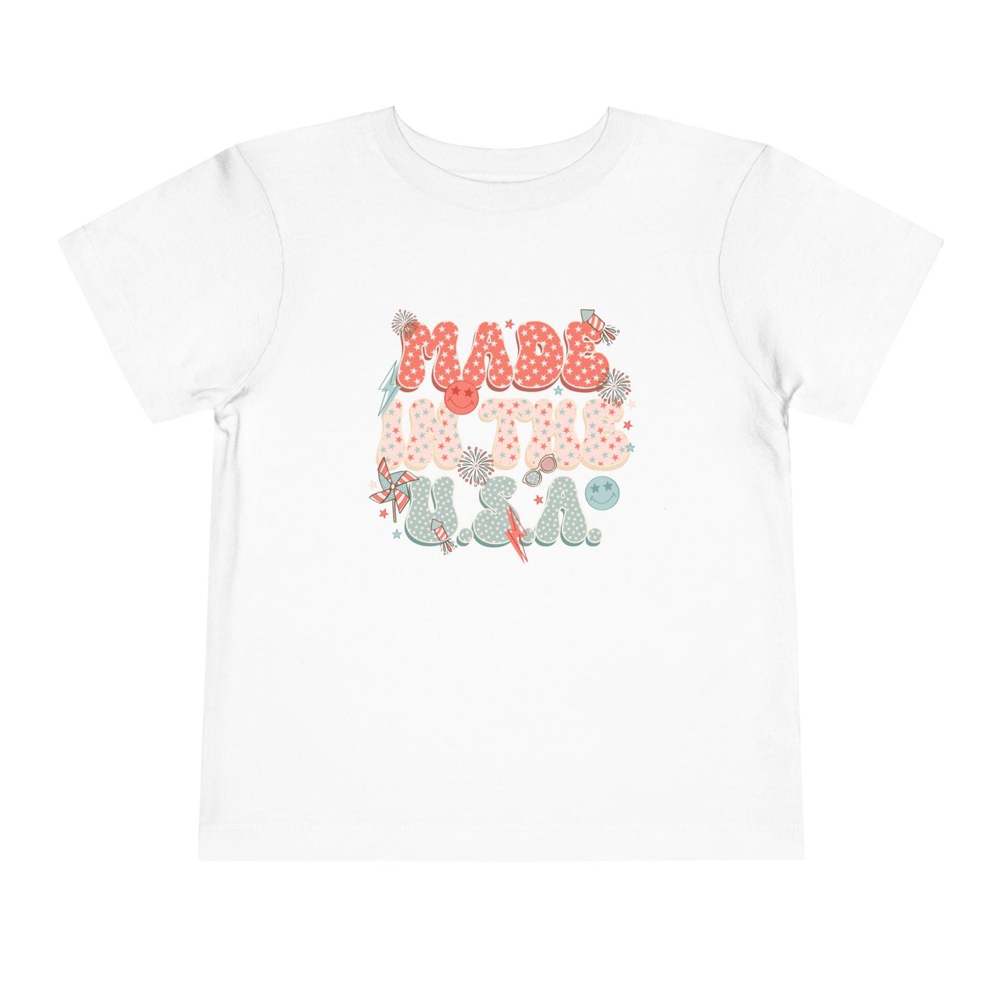 Independence day toddler tee, 4th of July toddler tee, Toddler Short Sleeve Tee