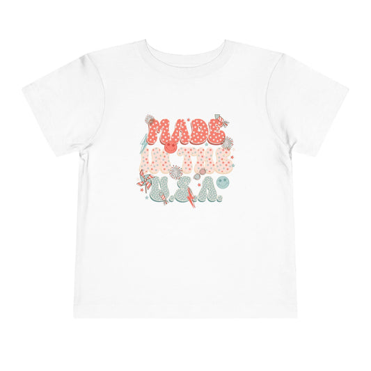 Independence day toddler tee, 4th of July toddler tee, Toddler Short Sleeve Tee