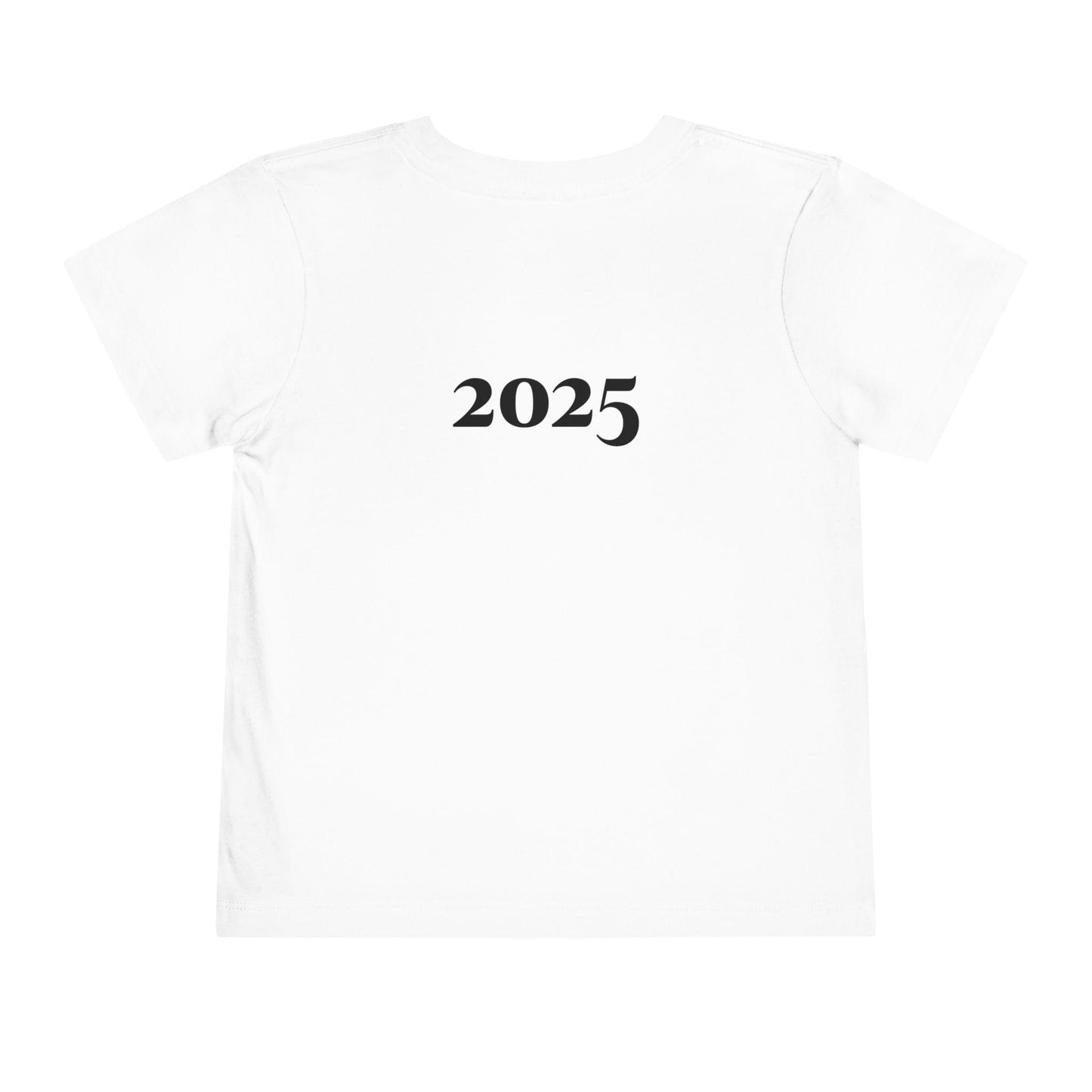 Personalized Christmas Initial Toddler Tee