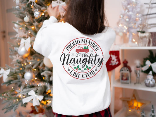 Naughty list club Unisex Heavy Blend Crewneck Sweatshirt