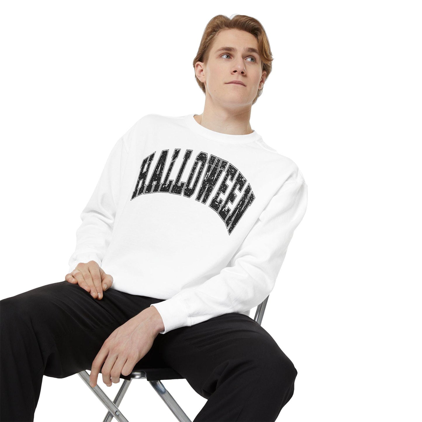Halloween University Sweatshirt, Funny Fall Crewneck