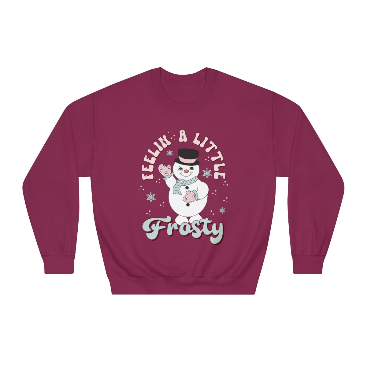 Christmas, Feeling a little Frosty Unisex DryBlend® Crewneck Sweatshirt