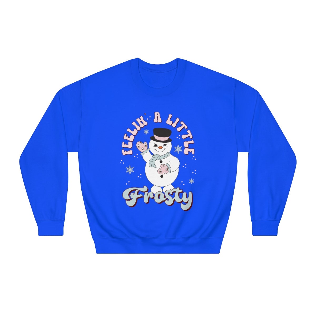 Christmas, Feeling a little Frosty Unisex DryBlend® Crewneck Sweatshirt