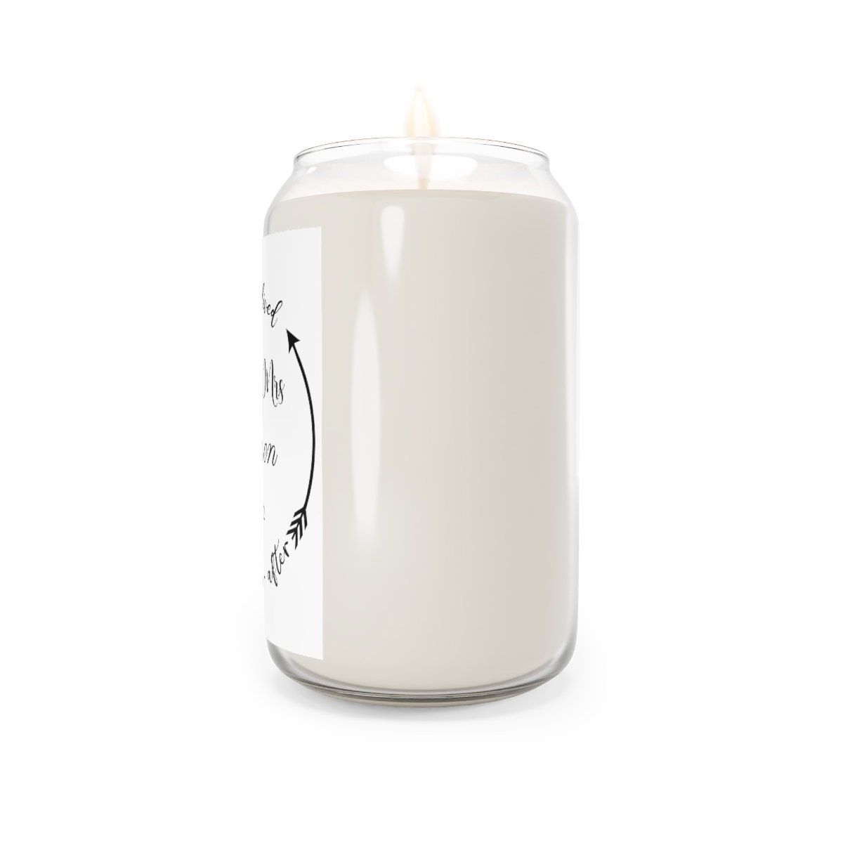 Bridal, wedding guest, anniversary Scented Candle, 13.75oz