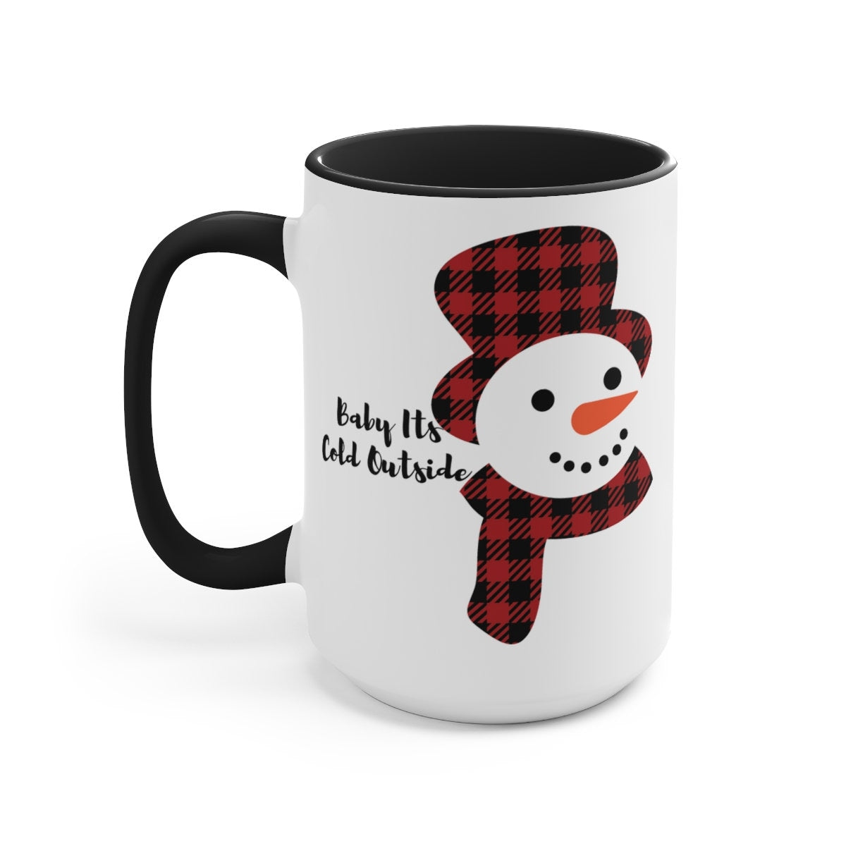 Two-Tone Coffee Mugs, 15oz