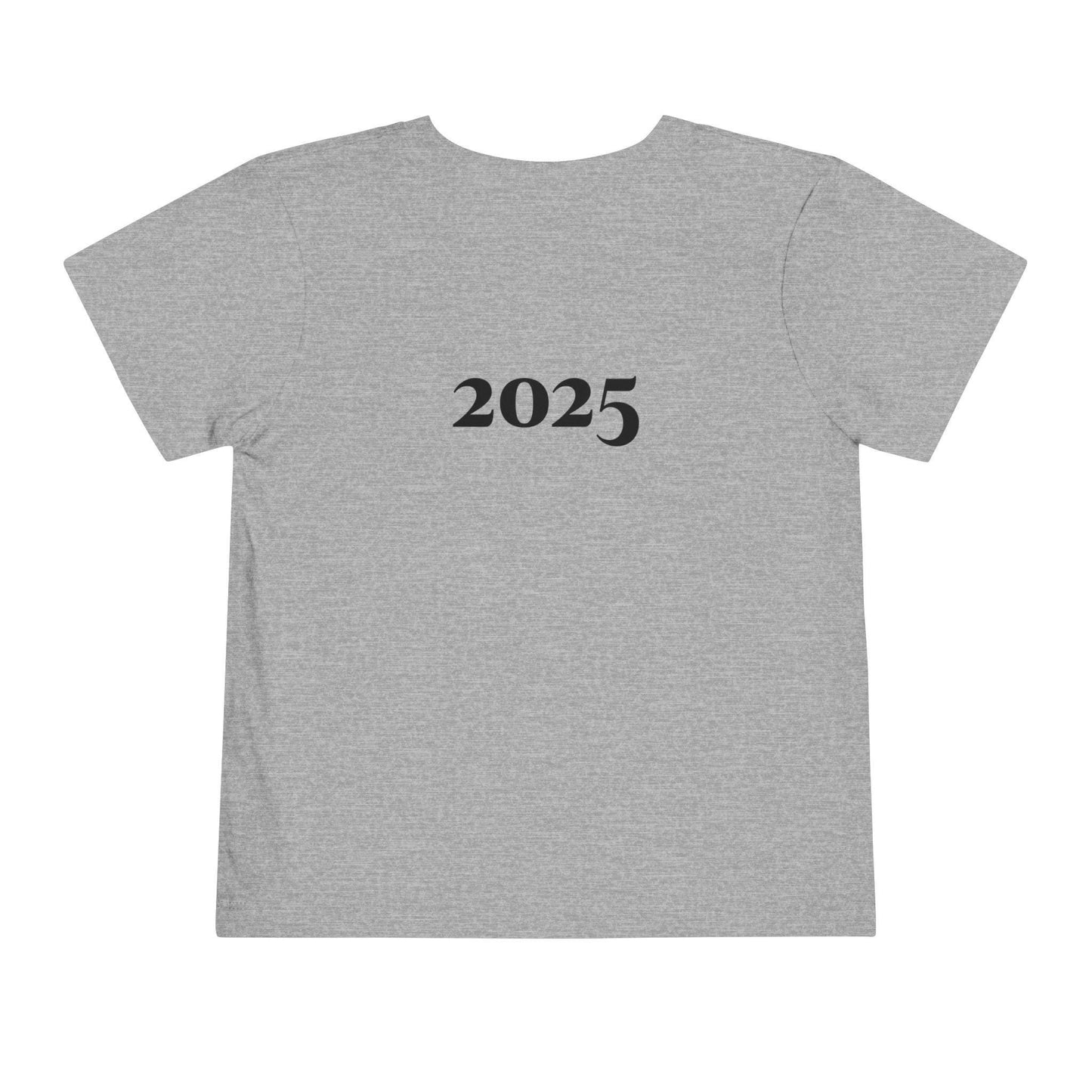 Personalized Christmas Initial Toddler Tee