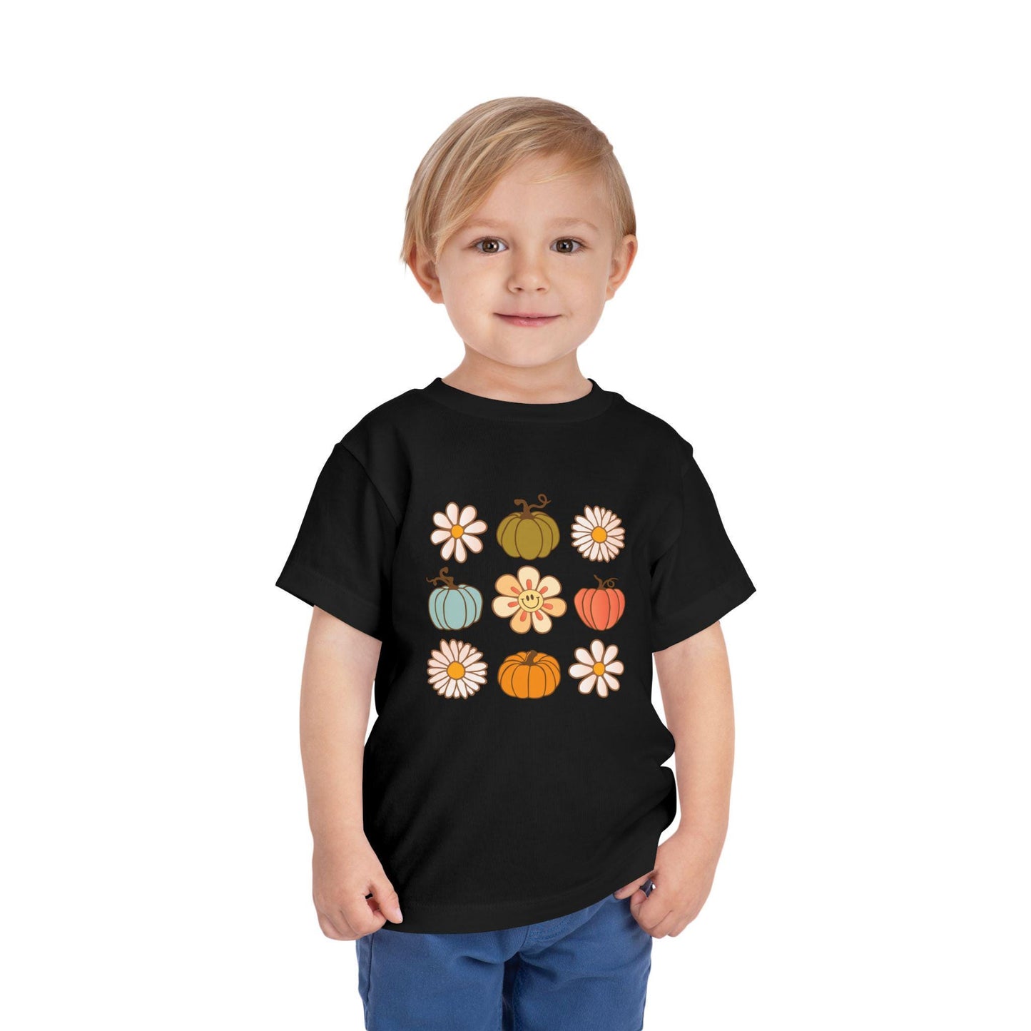 Autumn Pumpkin Toddler Shirt - Thanksgiving Kids Tee