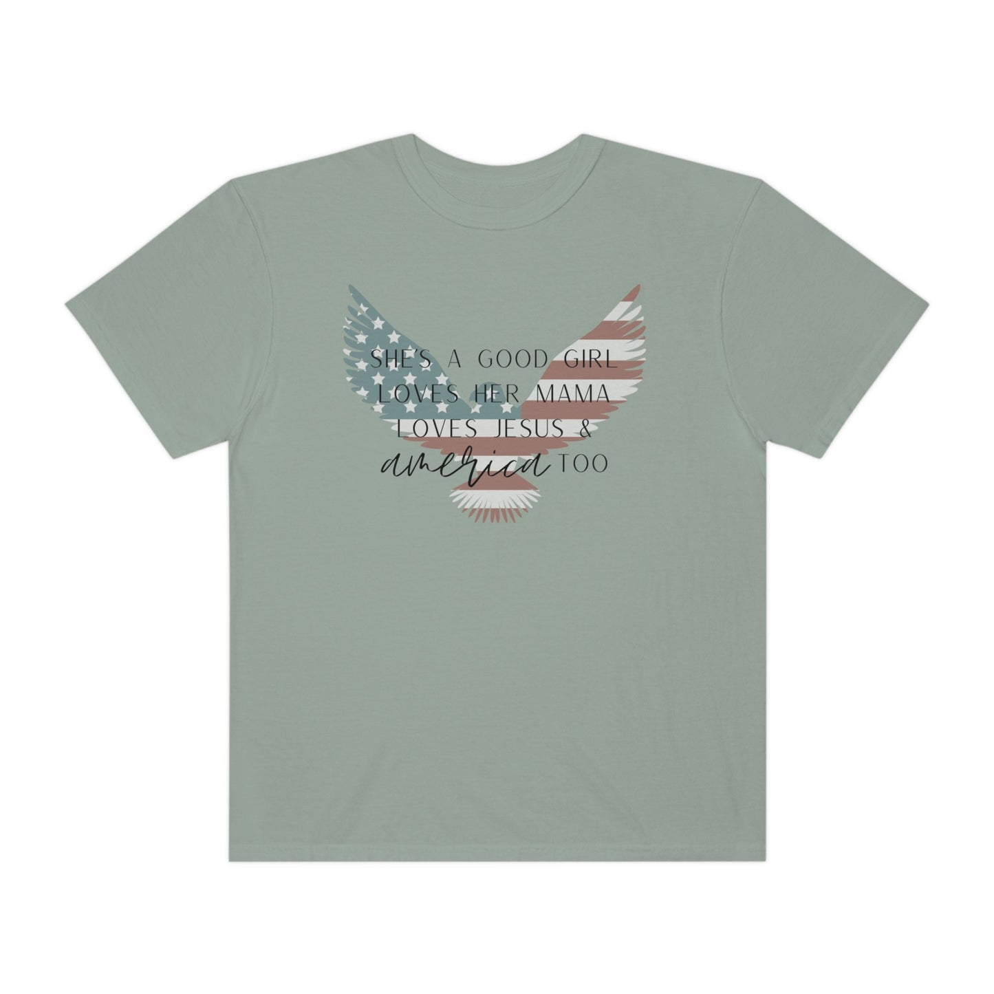 4 of July, Independence day, Unisex Garment-Dyed T-shirt