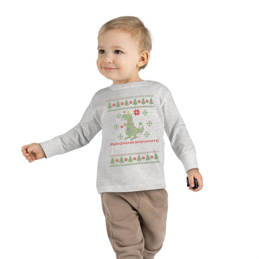 Ugly Christmas Toddler Long Sleeve Tee