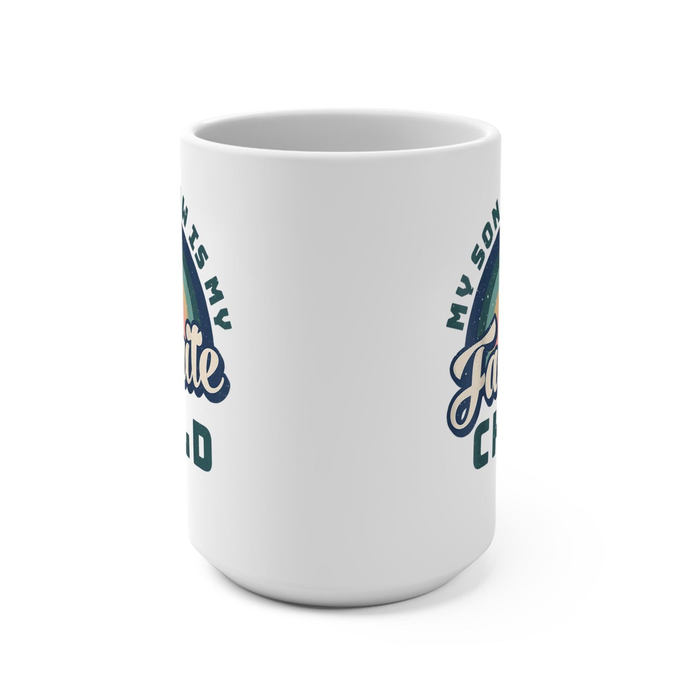 Favorite Son In Law Mug, Humorous Coffee Cup, 15oz