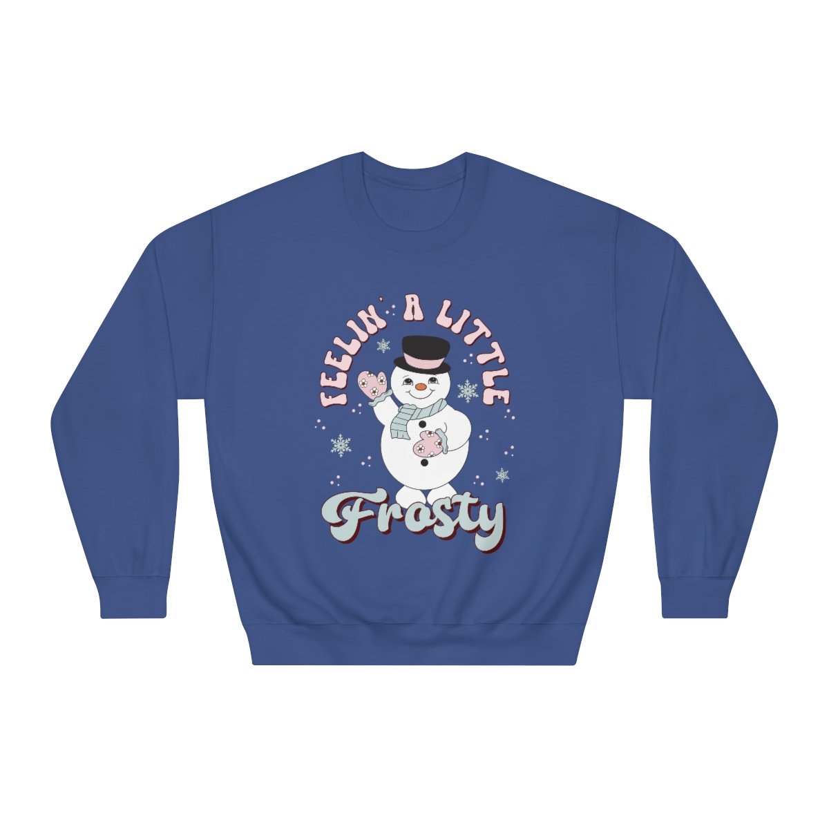 Christmas, Feeling a little Frosty Unisex DryBlend® Crewneck Sweatshirt