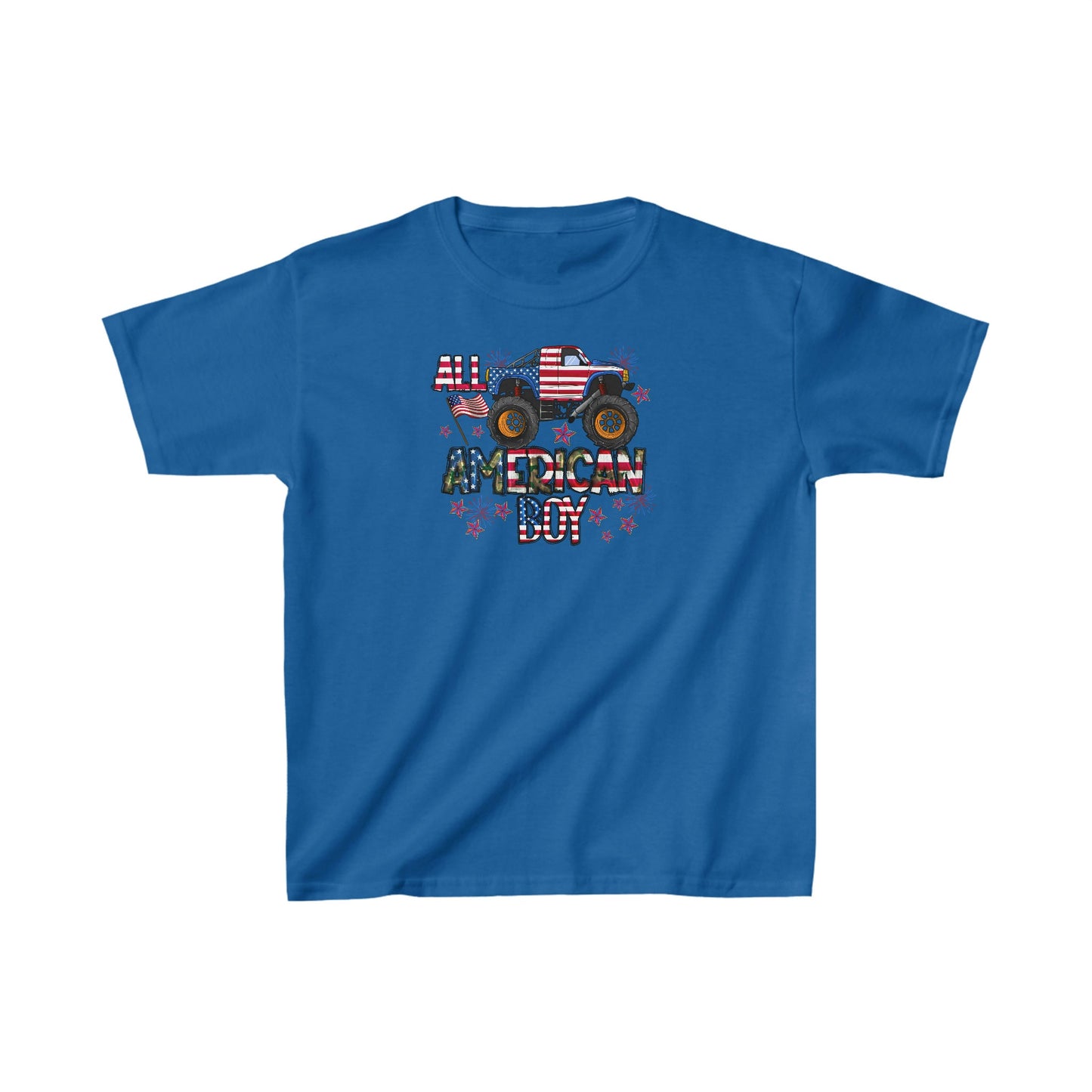 4th Of July, Independence day, Kids Heavy Cotton Tee