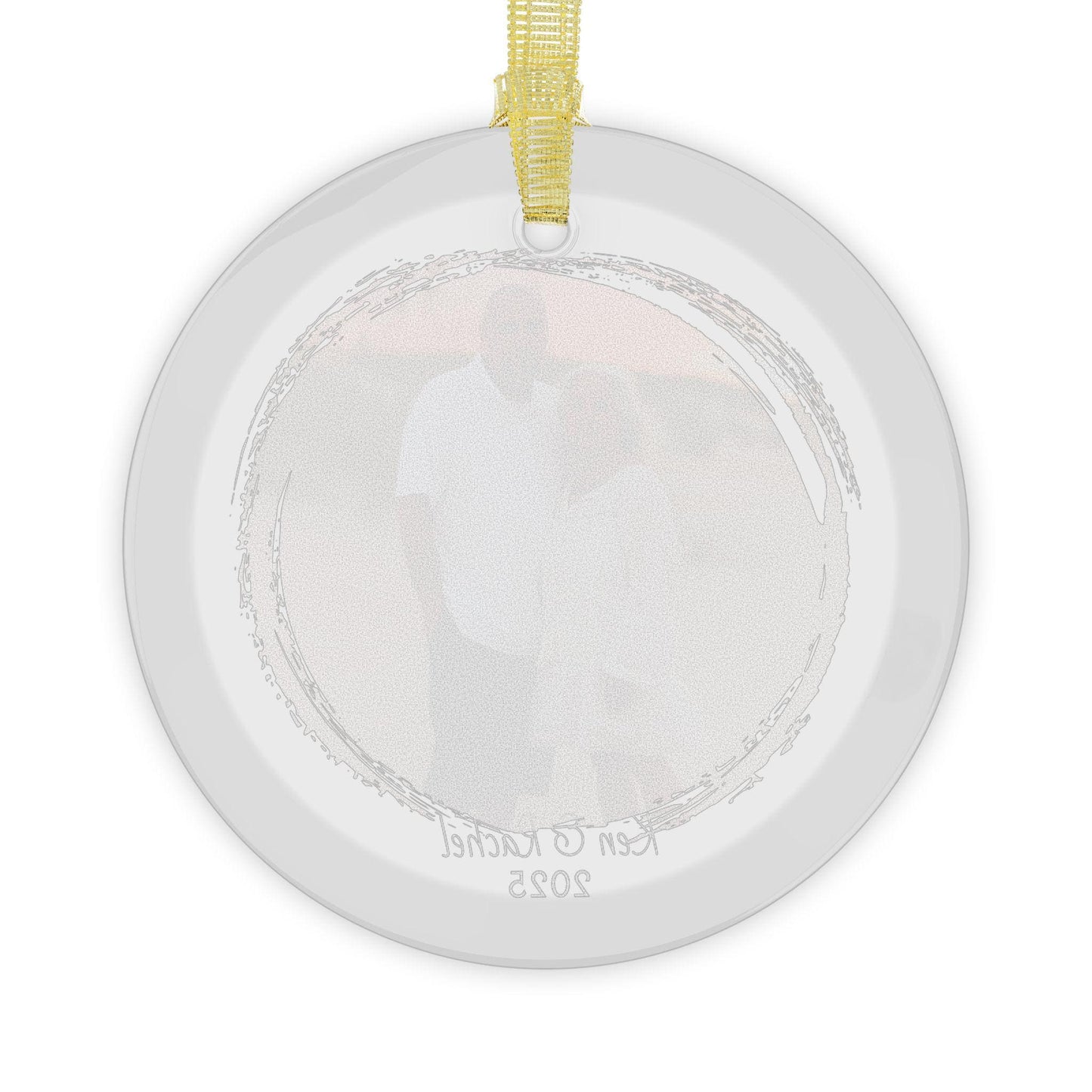 Custom Photo Ornament, Personalized Our First Christmas Together Ornament, Christmas Gift for Couple, New Couple Gifts, Couple Keepsake Gift