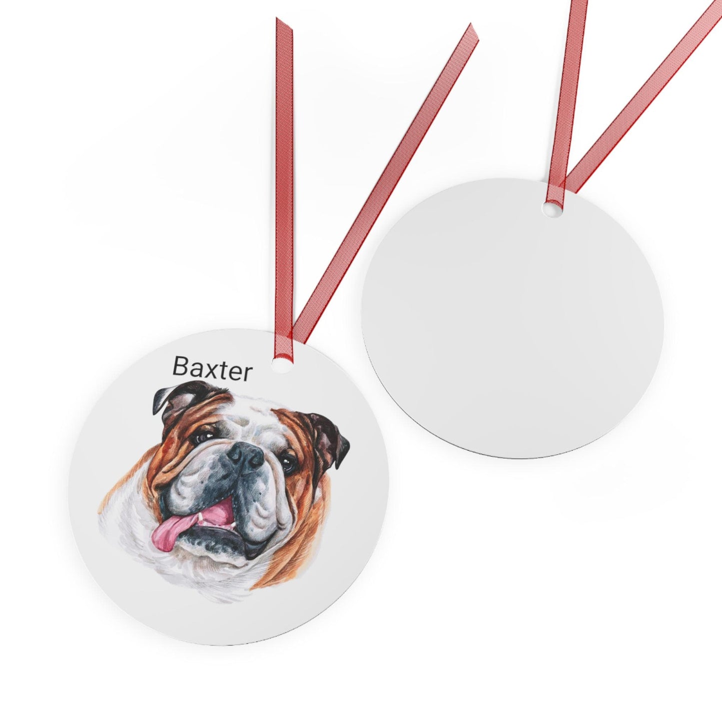 Dog Breed Ornament, Metal Ornaments