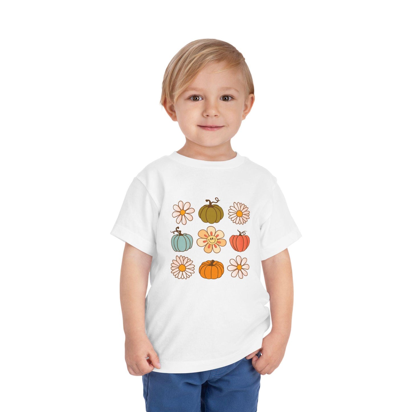 Autumn Pumpkin Toddler Shirt - Thanksgiving Kids Tee
