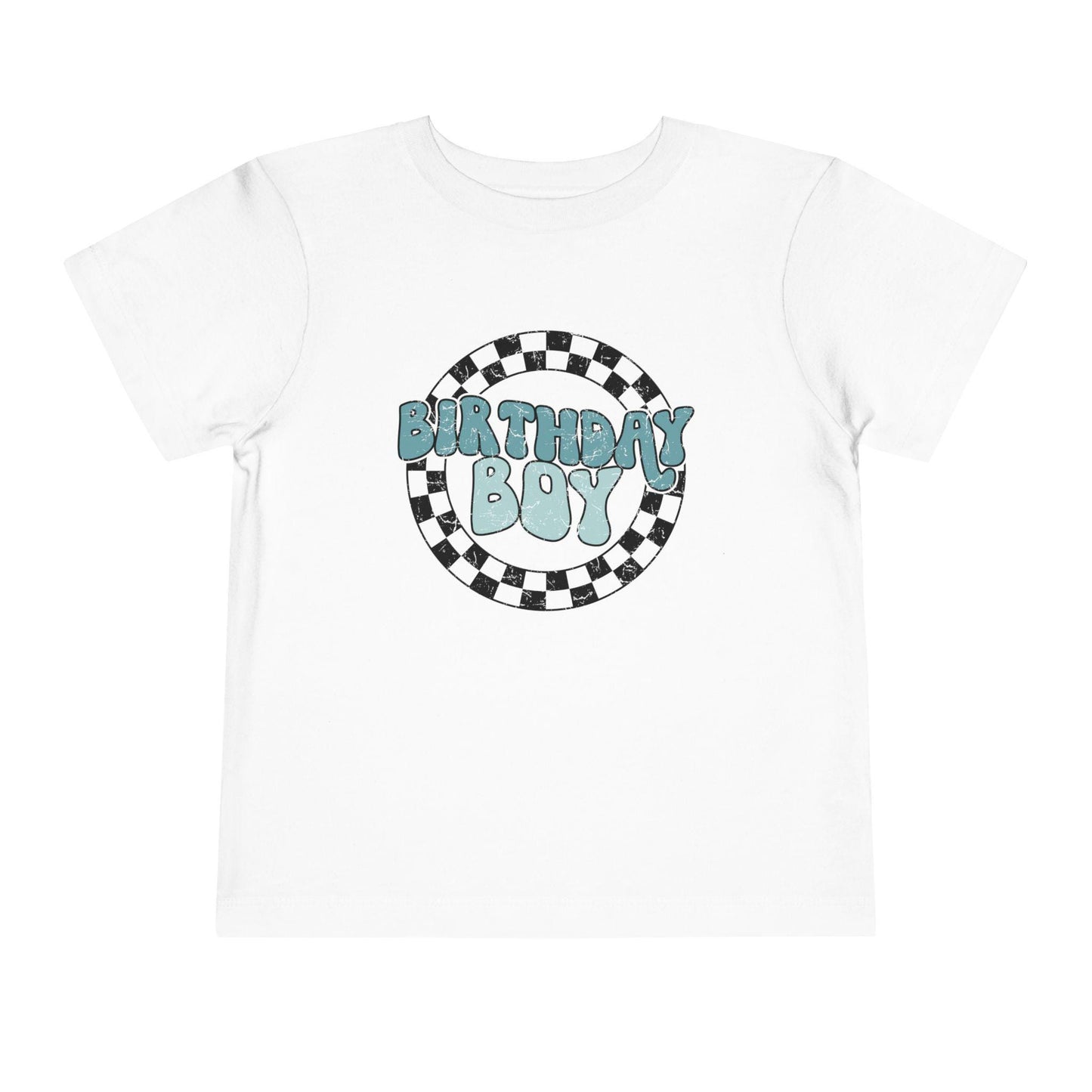 Birthday Boy Tee, Celebration T-Shirt, Toddler Short Sleeve