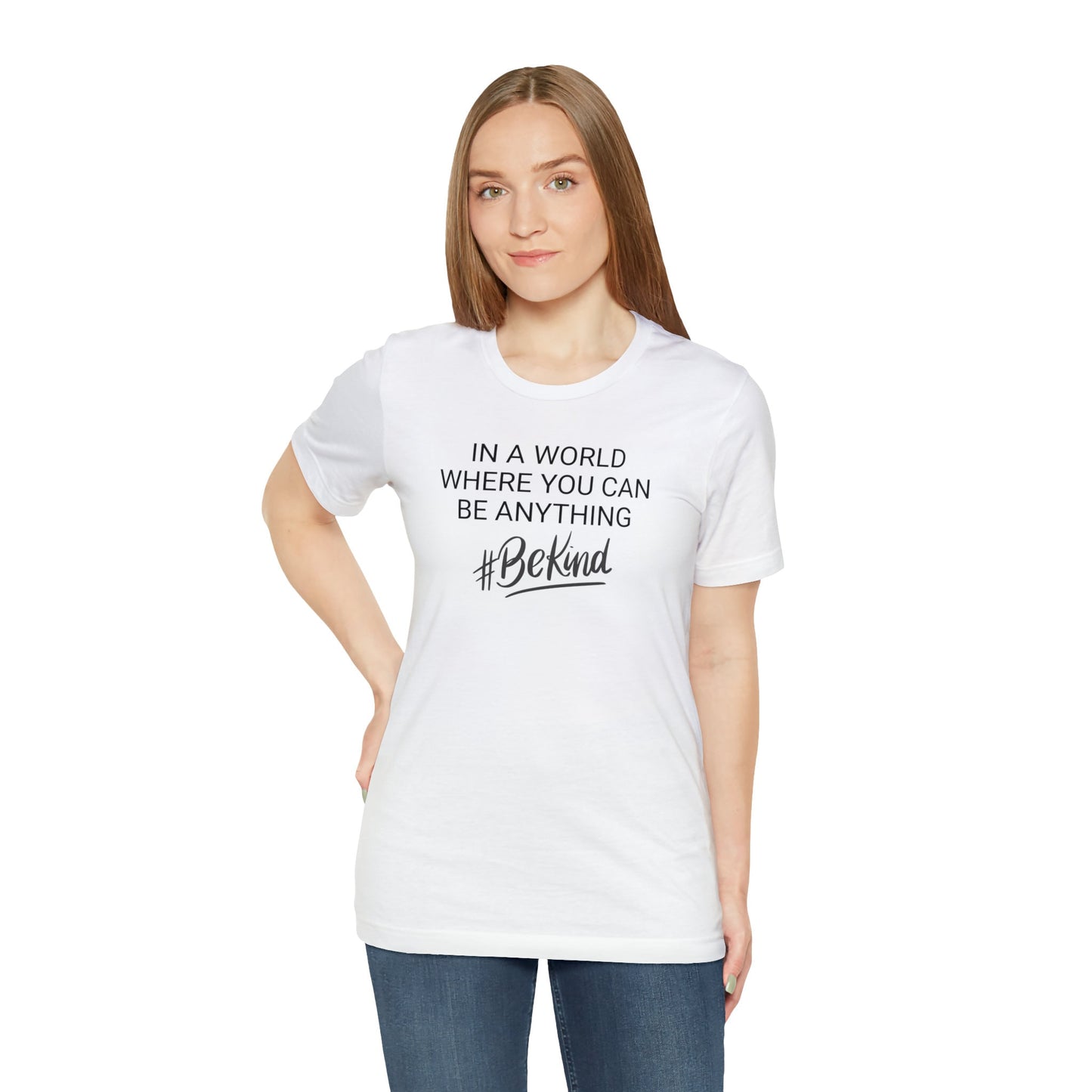 Be Kind, Awareness Shirt, Inspirational Tee, Group Shirts, Unisex Jersey Short Sleeve Tee