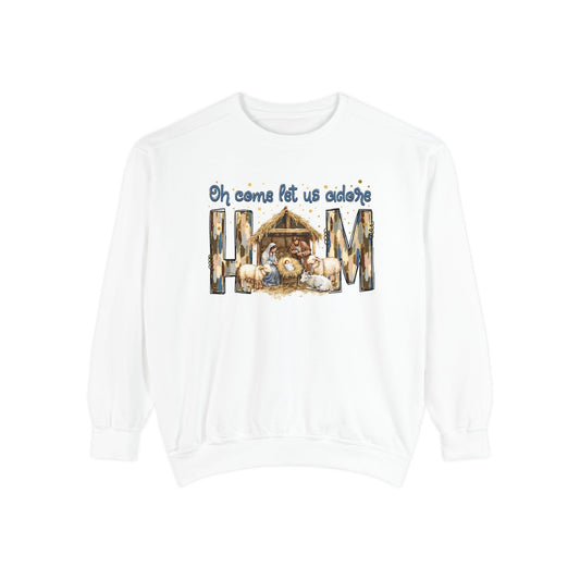 Merry Christmas Sweatshirt, Christmas Jesus Sweatshirt, Jesus Christmas Sweatshirt, Religion Sweatshirt, Gift For Christian