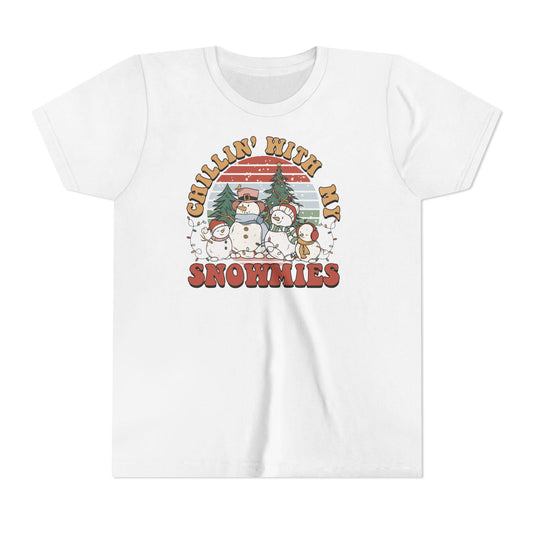 Matching Family Christmas Snowman Unisex Jersey Short Sleeve Tee