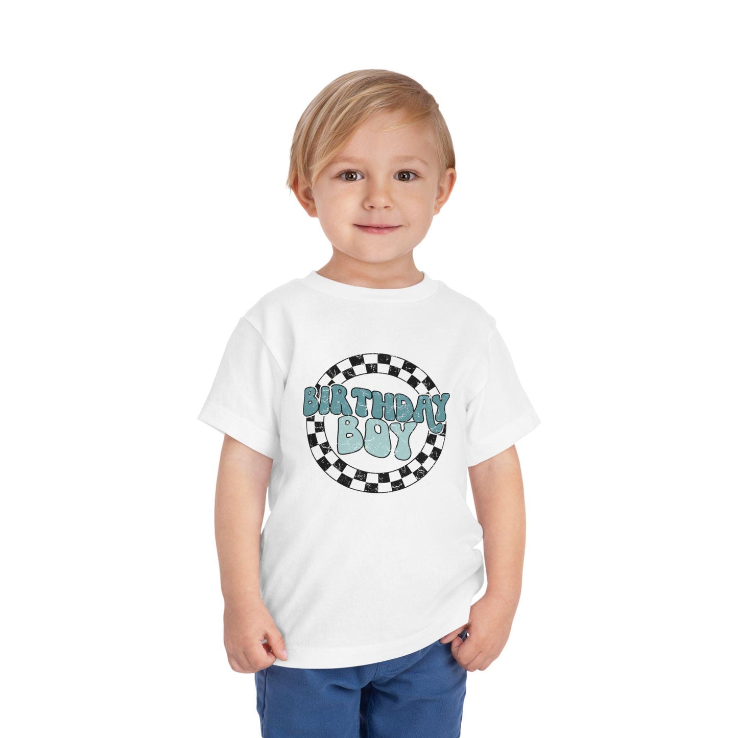 Birthday Boy Tee, Celebration T-Shirt, Toddler Short Sleeve