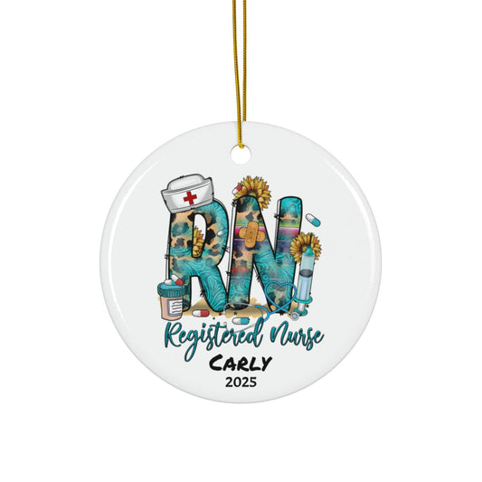 Nurse Christmas Ornament, Nurse Ornament, New Nurse Gift, Graduation Ornament, RN Gift, BSN Gift, Nursing Graduation Gift, Graduation Gift