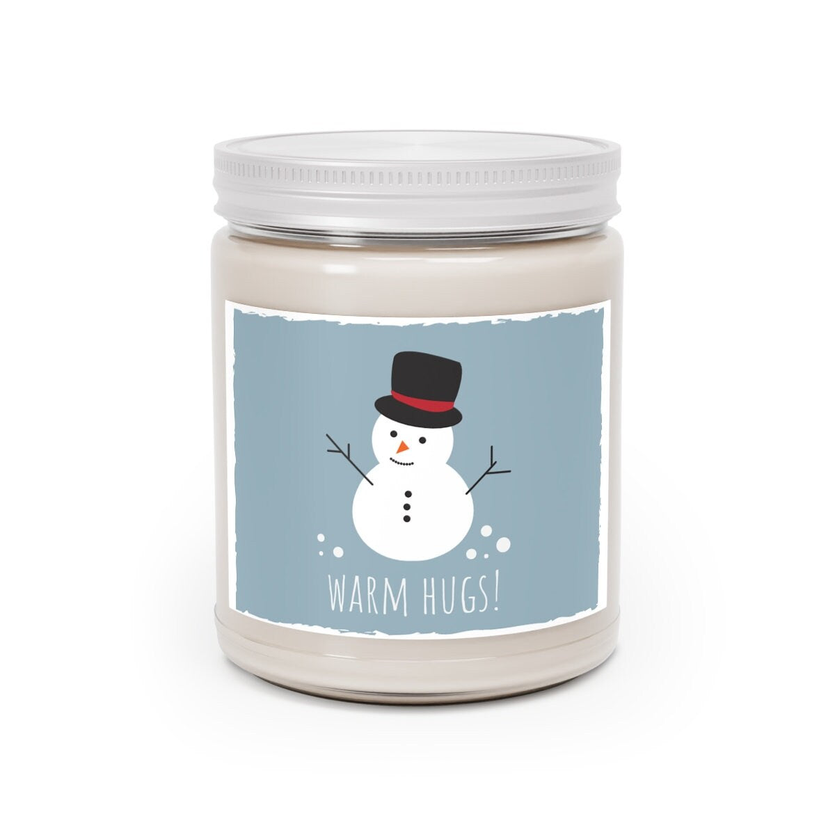 Christmas Snowman Scented Candles, 9oz