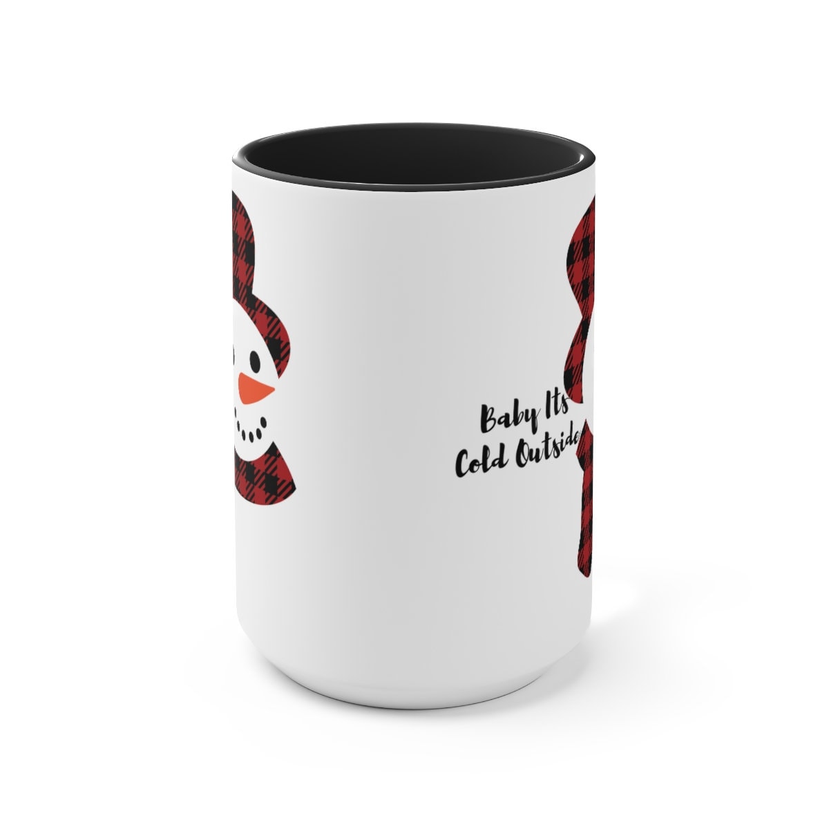 Two-Tone Coffee Mugs, 15oz