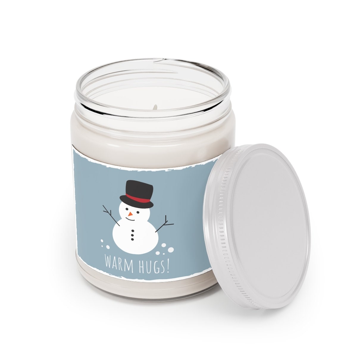 Christmas Snowman Scented Candles, 9oz