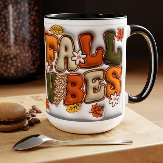 Fall Mug, Farm Fresh Pumpkins, Cute Fall Coffee Cup, Vintage Aesthetic Fall Mug, Thanksgiving Mug, Autumn Season Mug, Fall Gift for her 15oz