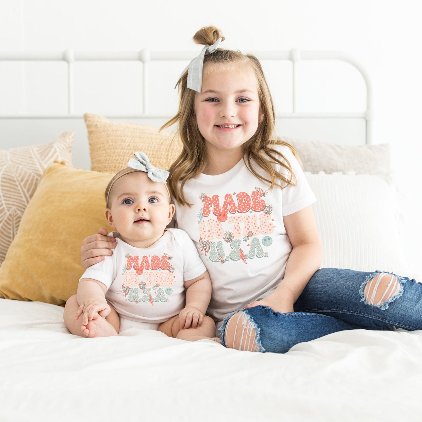 4th of July, Independence day, Infant Fine Jersey Bodysuit