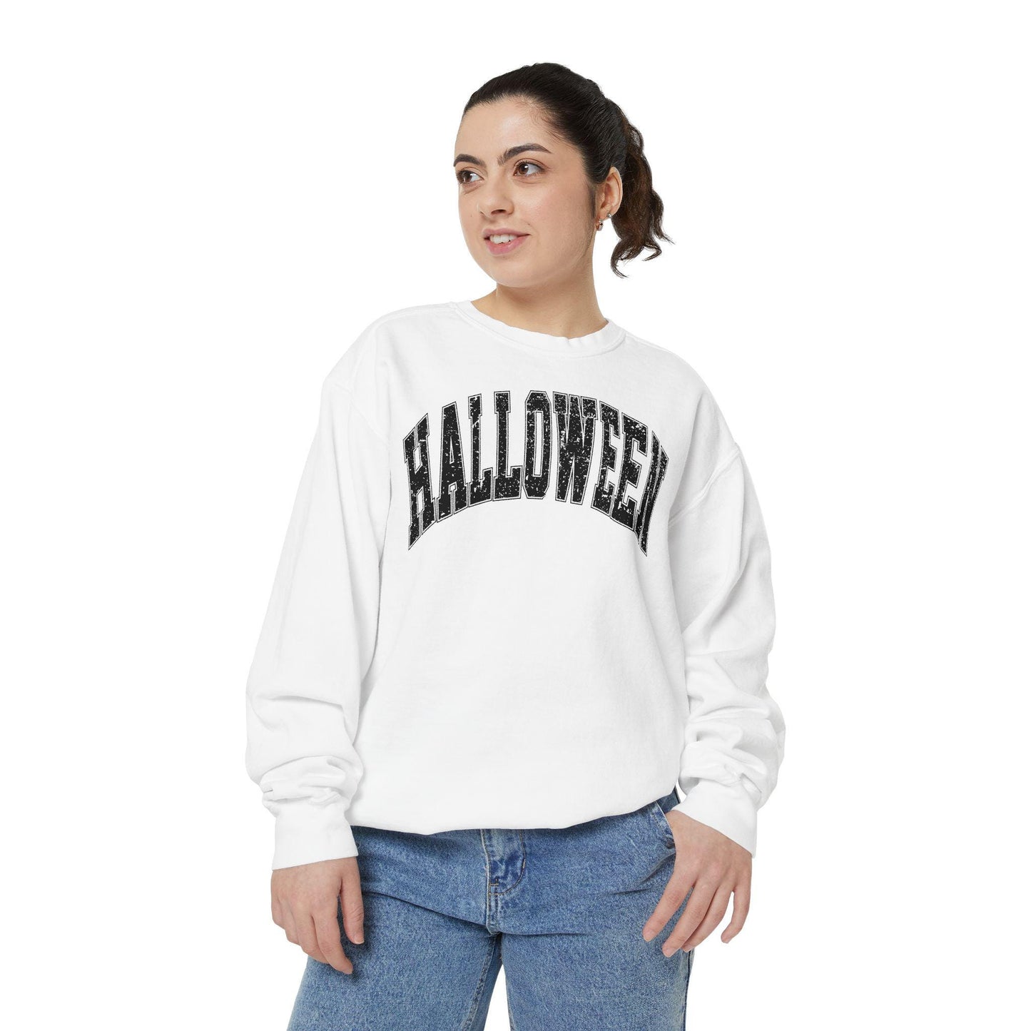 Halloween University Sweatshirt, Funny Fall Crewneck
