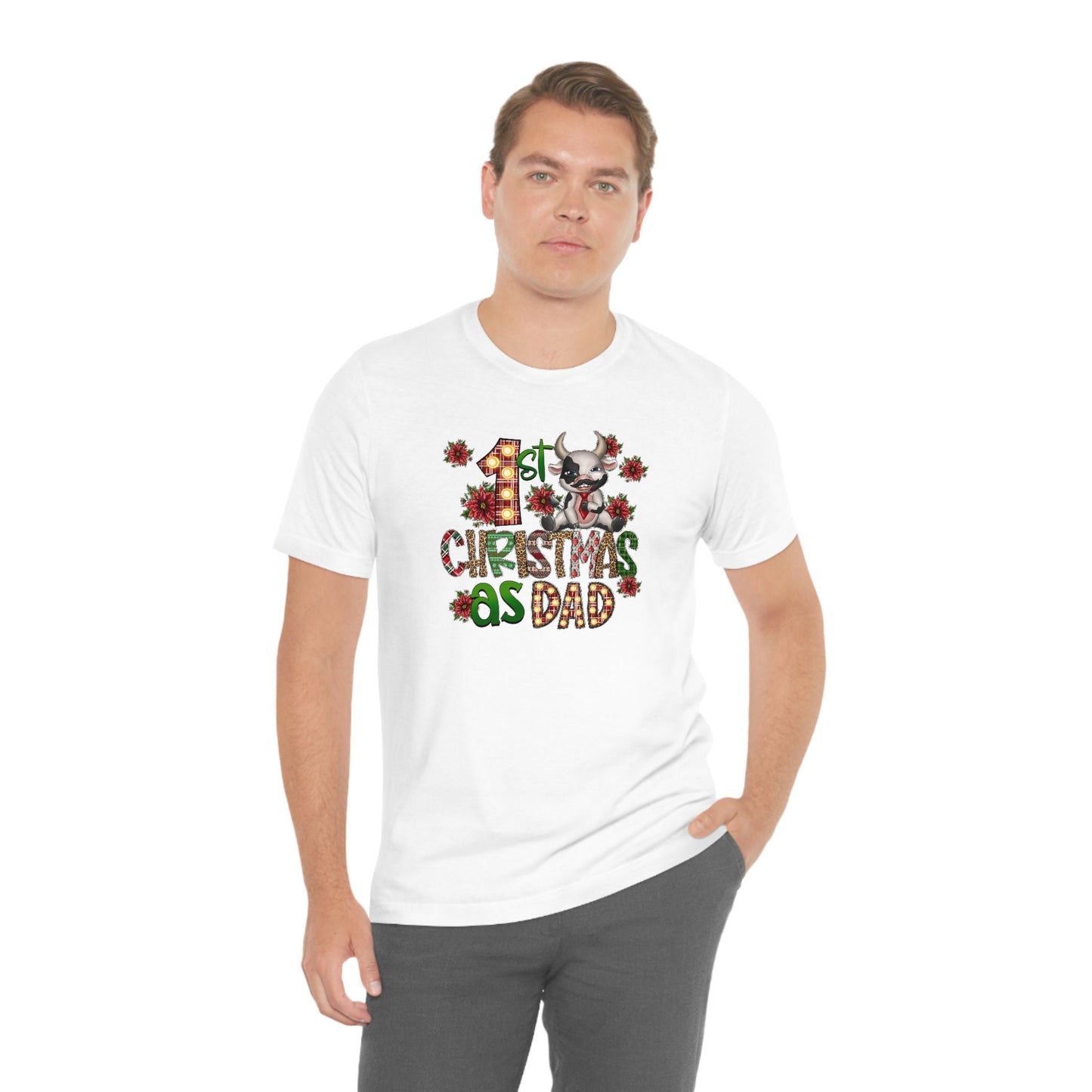Mom Dad Christmas Shirts, Family Christmas Shirts, Dad First Christmas, Mom First Christmas Shirt, Family Matching Christmas Shirts,Xmas Tee