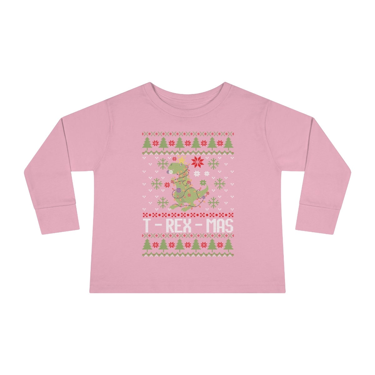 Ugly Christmas Toddler Long Sleeve Tee