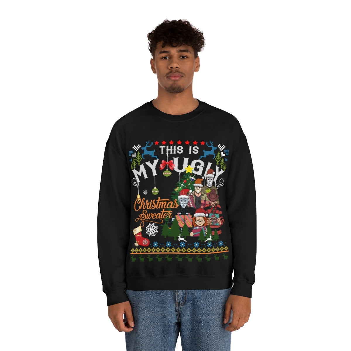 Ugly Sweater Unisex Heavy Blend Crewneck Sweatshirt